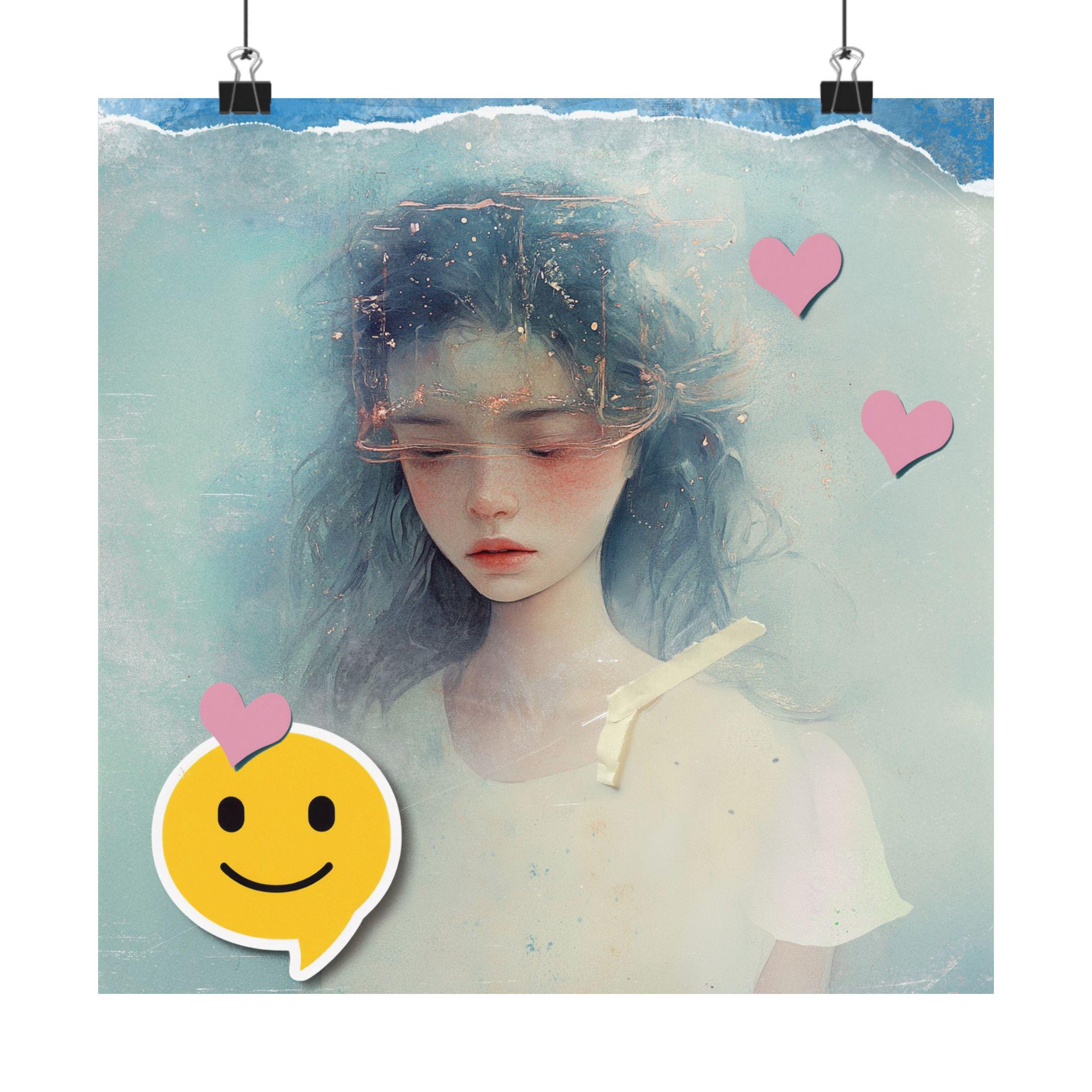 Mutable Modality Blue · Poster Print
