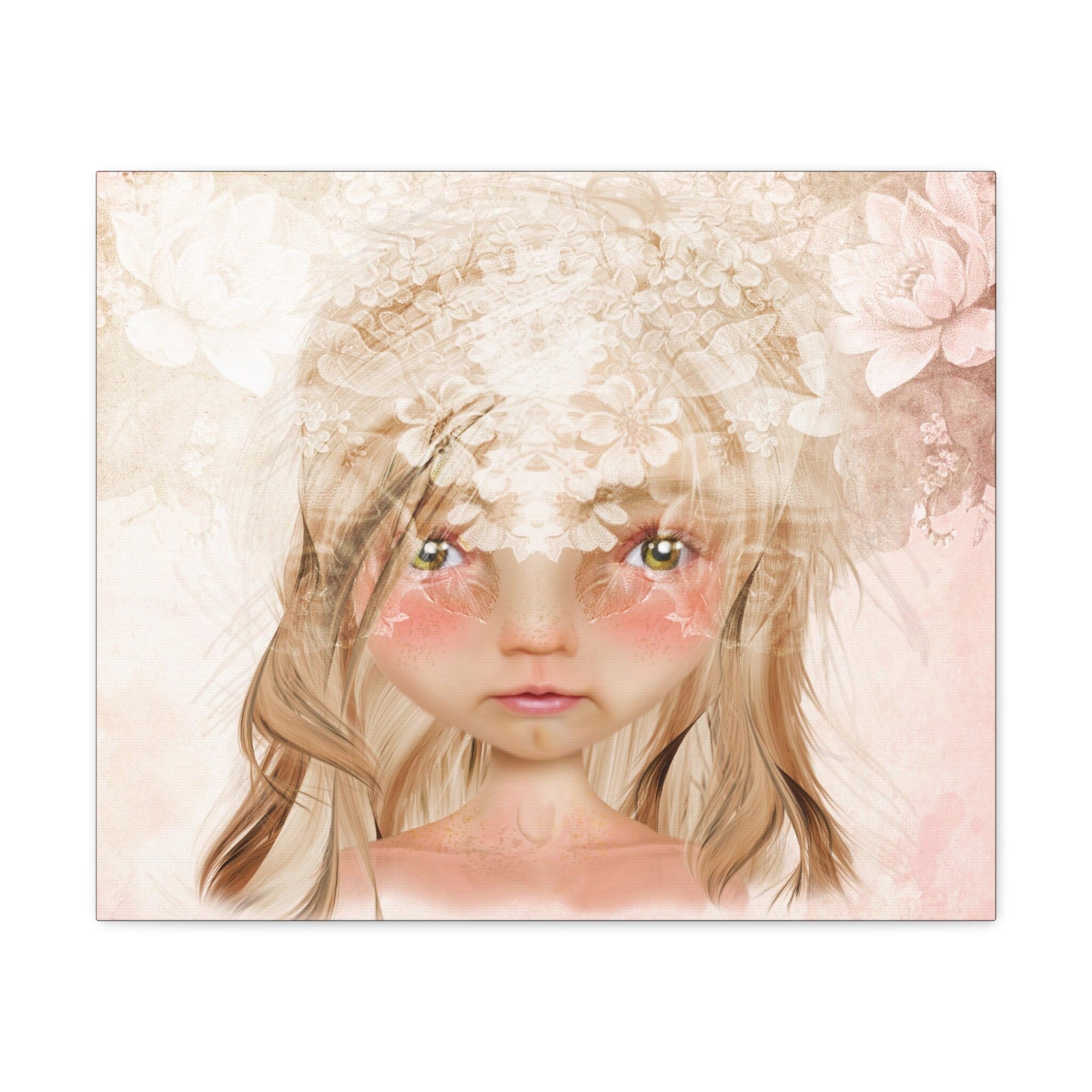 Jenna Portrait · Canvas Print
