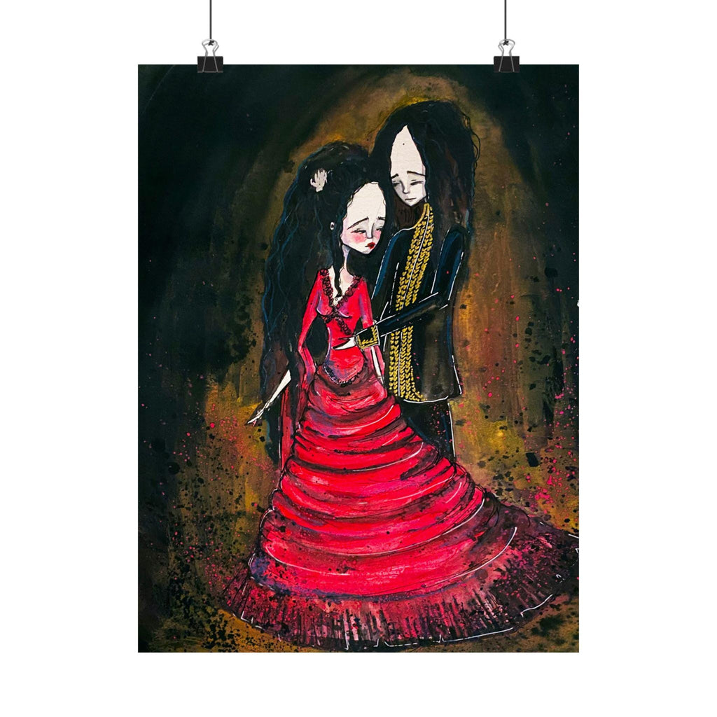Mina and the Count · Poster Print