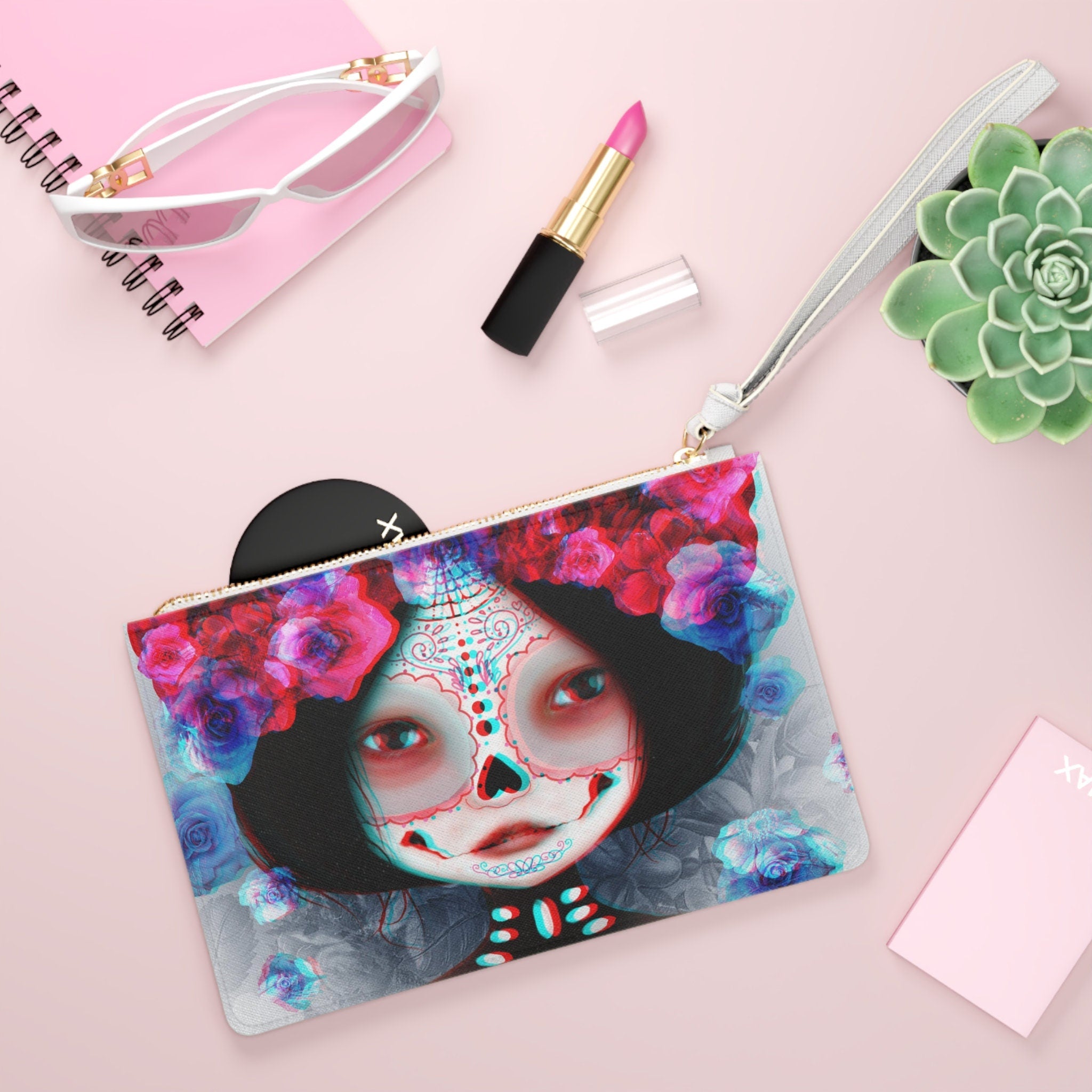 Dia de los Muertos · Clutch Bag