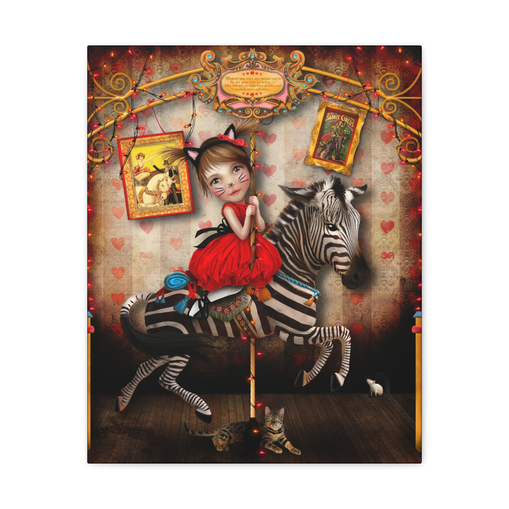 Carousel Dreams · Canvas Print