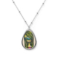 Green Girl Oval · Necklace