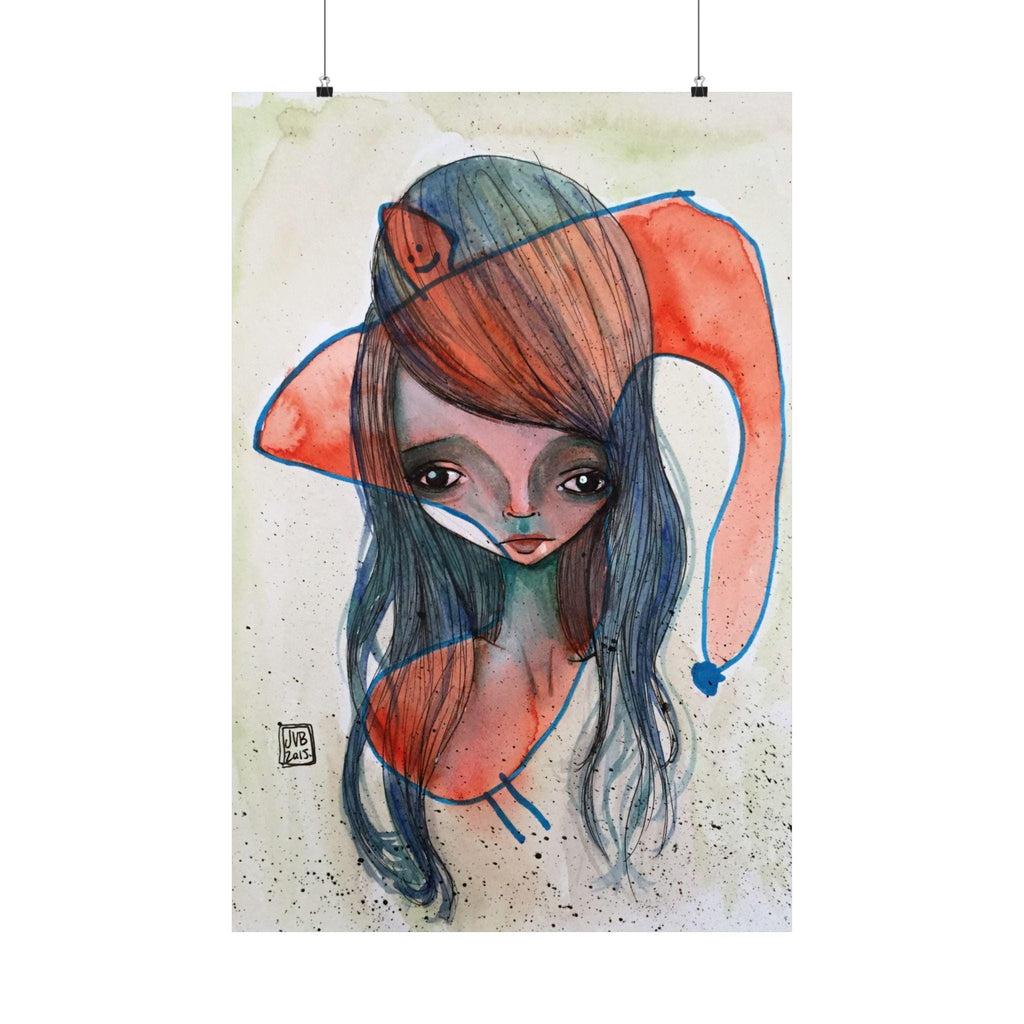 Red Juneau Dreams · Poster Print