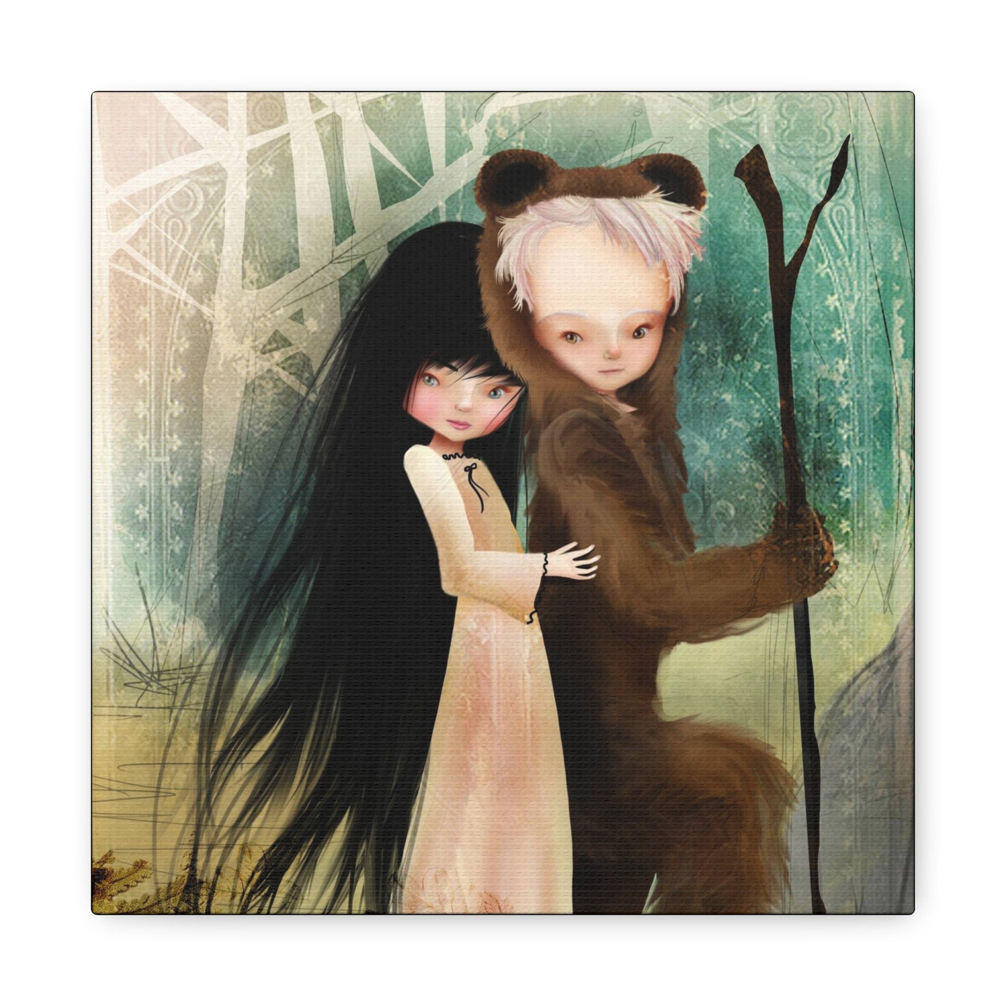 The Belle of Marble Falls · Canvas Print