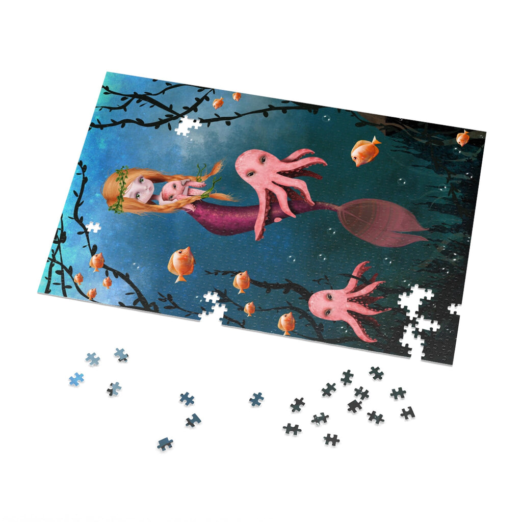 Ginger mermaid · Jigsaw Puzzle