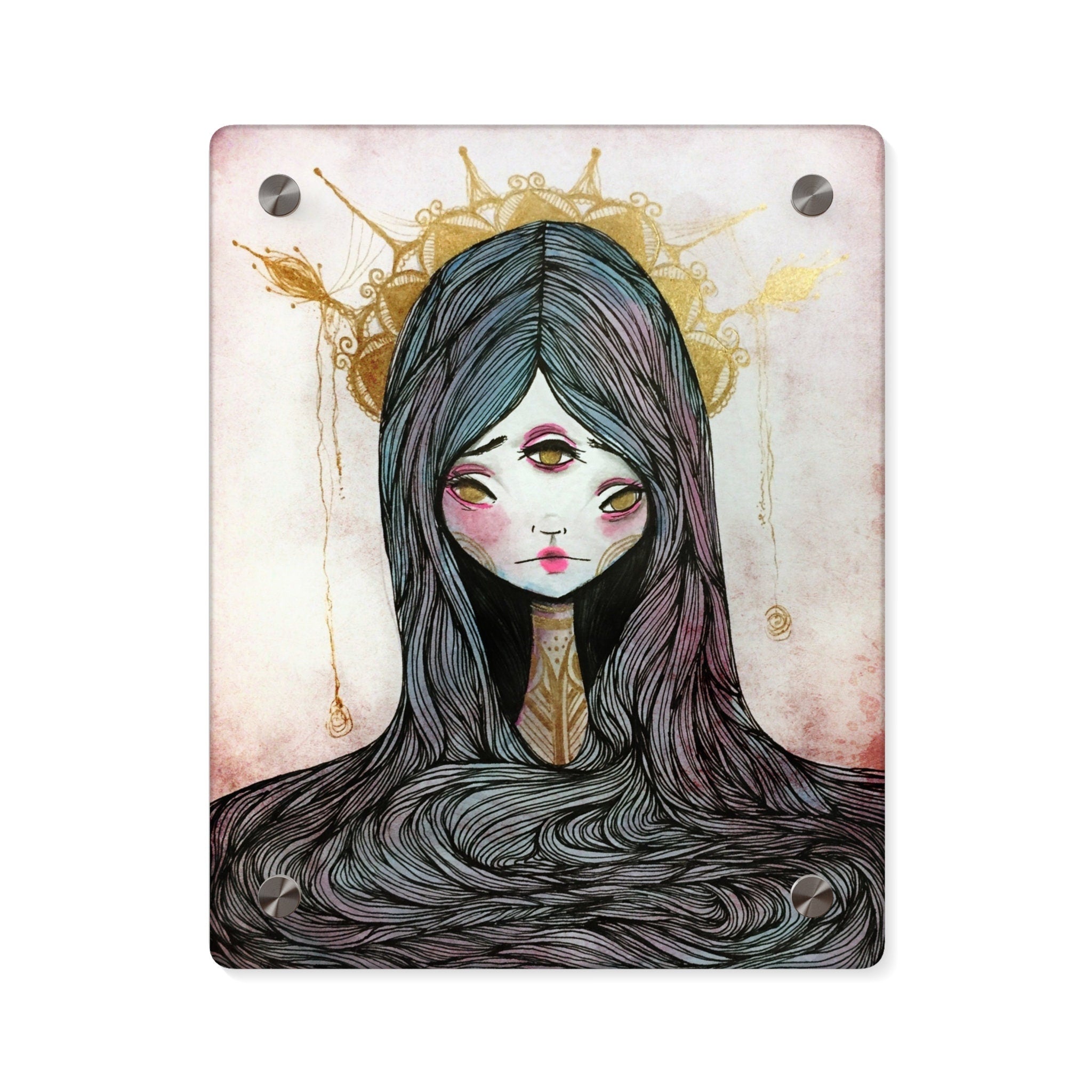 Star Child Acrylic Wall Art Panel · Acrylic Print
