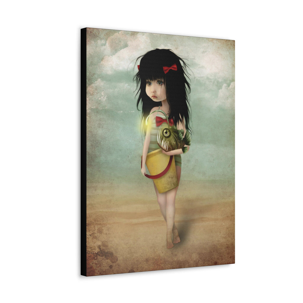 My Fishy Friend · Canvas Print