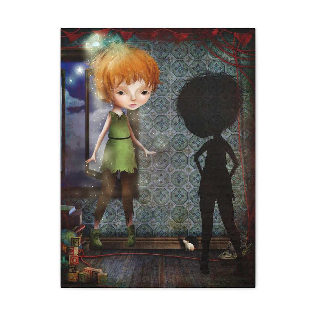 Peter and his Shadow · Canvas Print