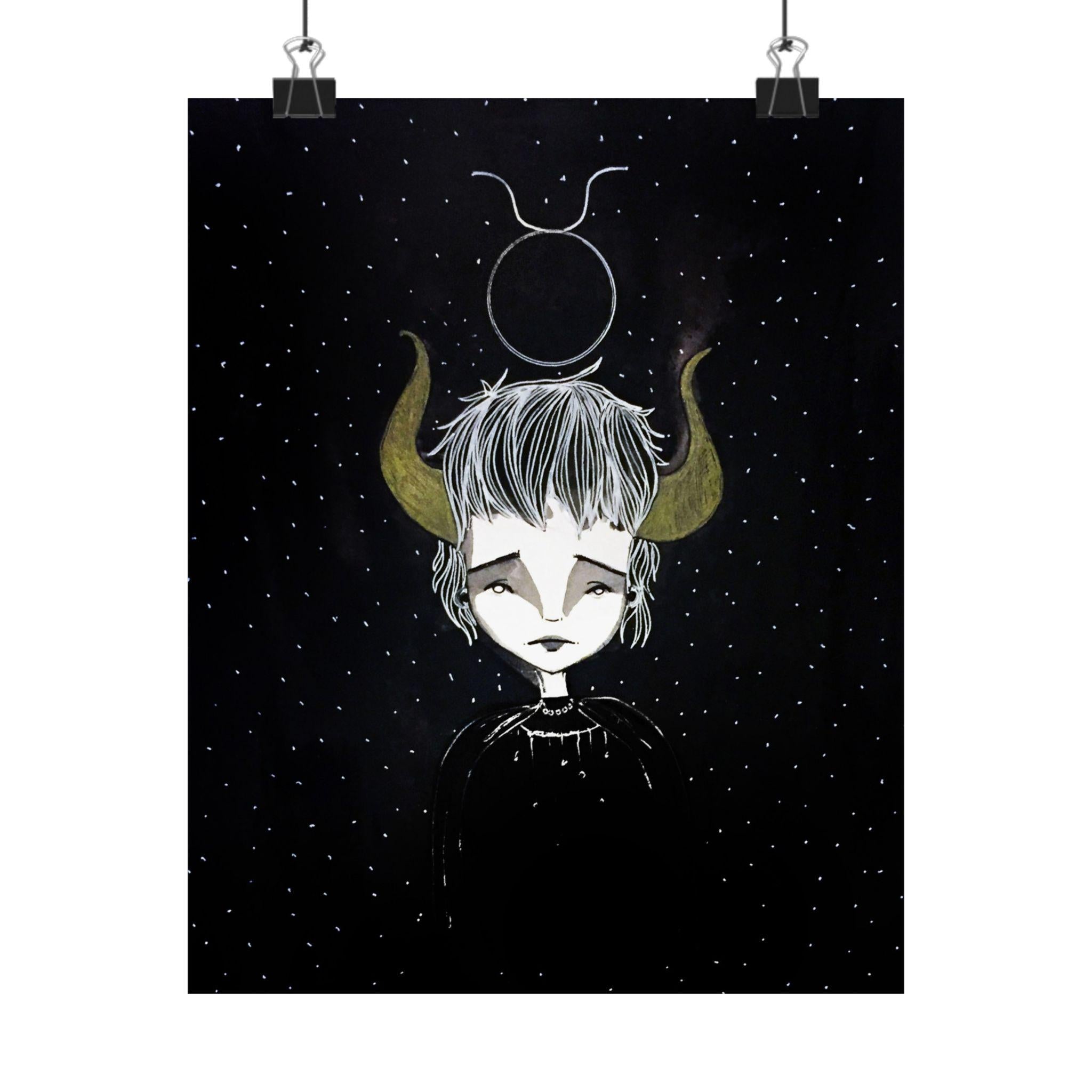 Taurus Boy · Poster Print