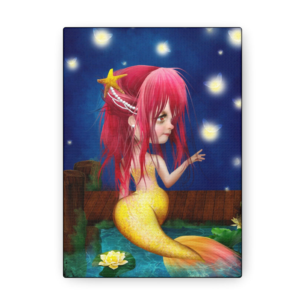 Midsummer Mermaid · Canvas Print