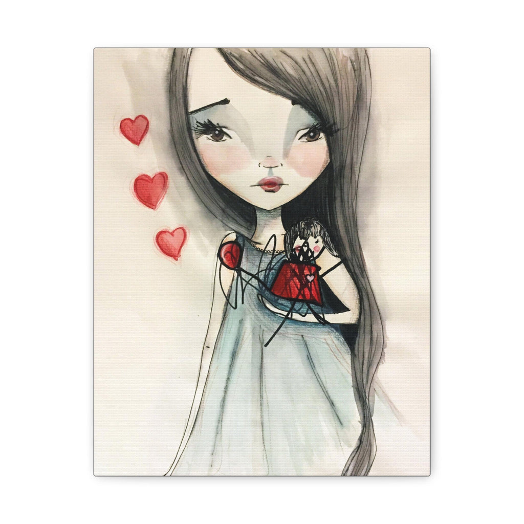 In My Heart · Canvas Print