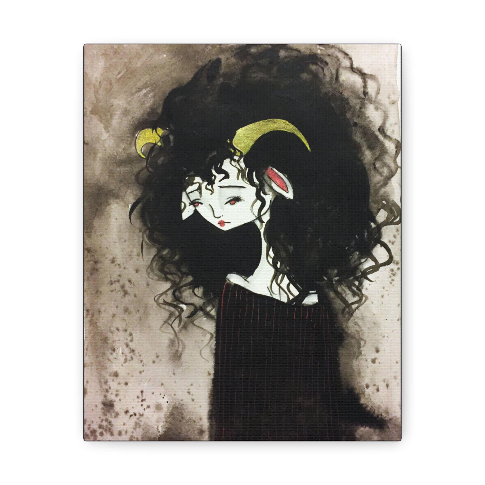 Aries Girl · Canvas Print