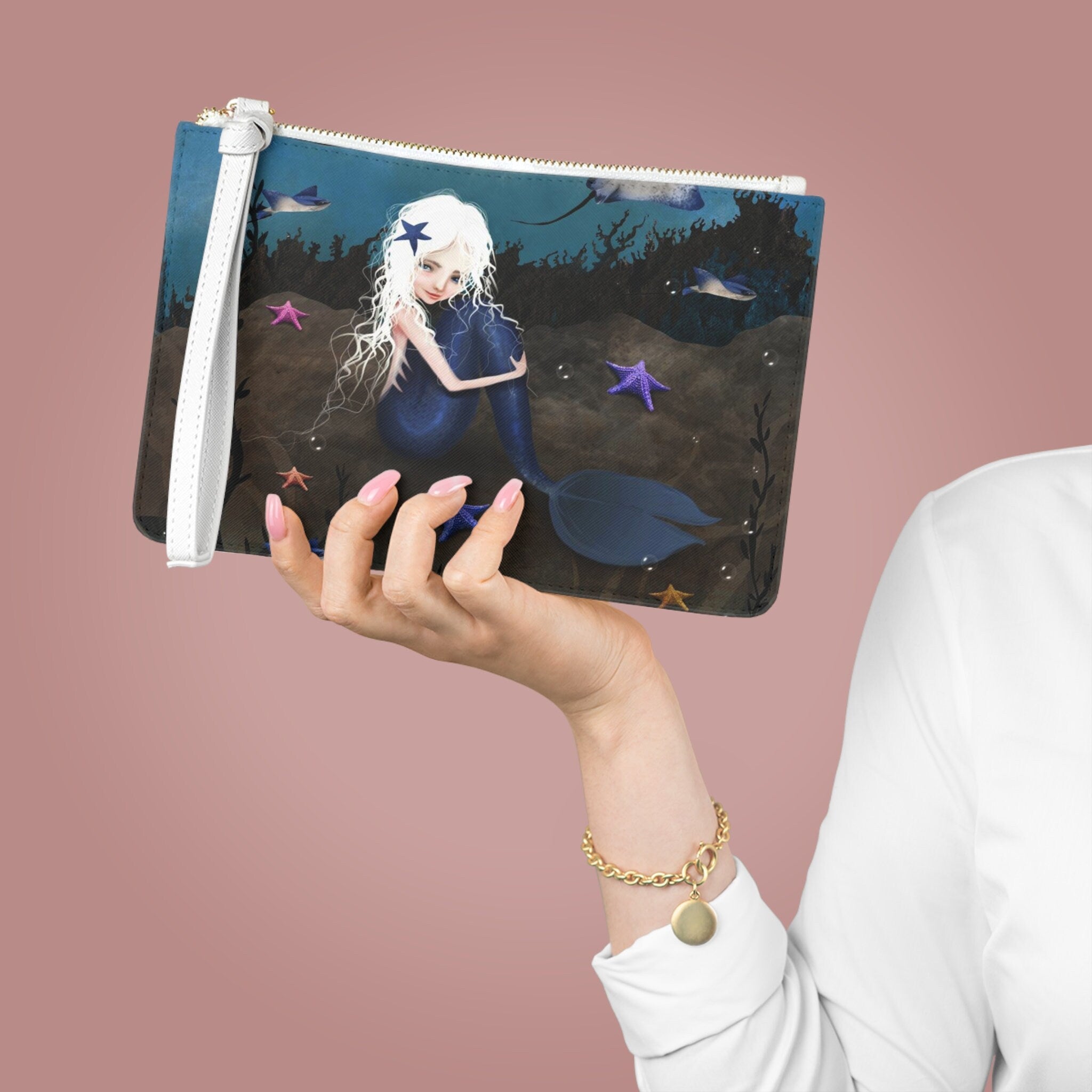 Blue Mermaid · Clutch Bag