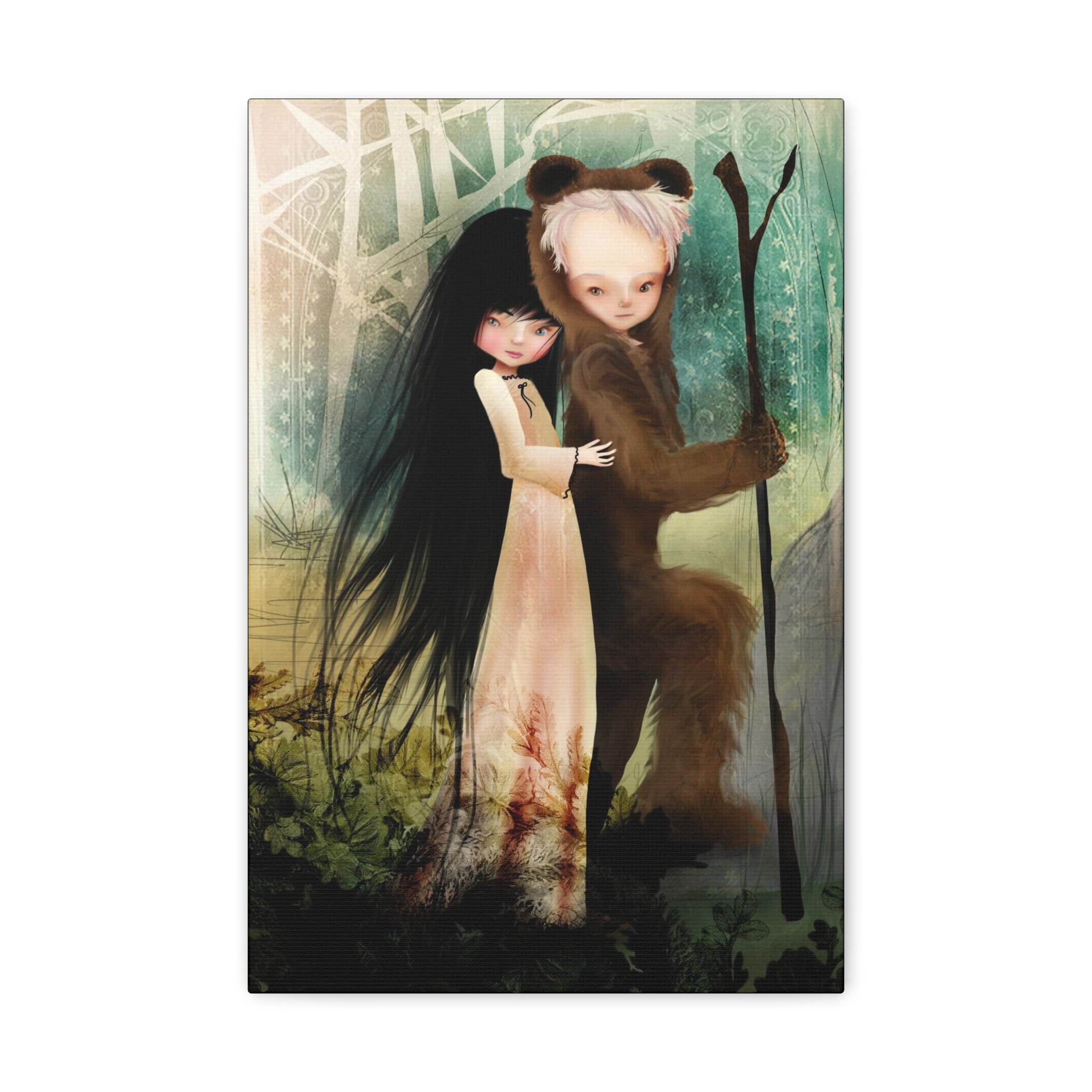 The Belle of Marble Falls · Canvas Print