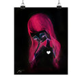 Girl Inverted · Poster Print