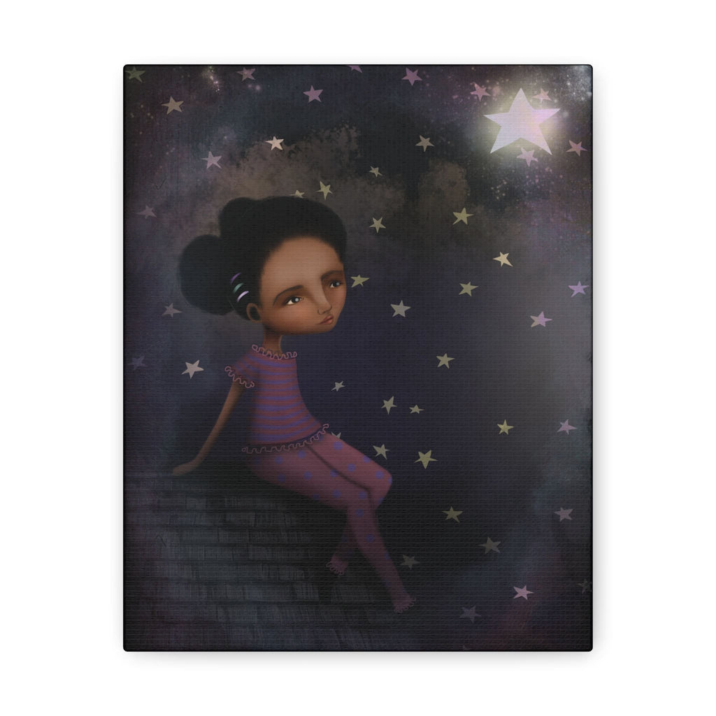 Star Light Star Bright · Canvas Print