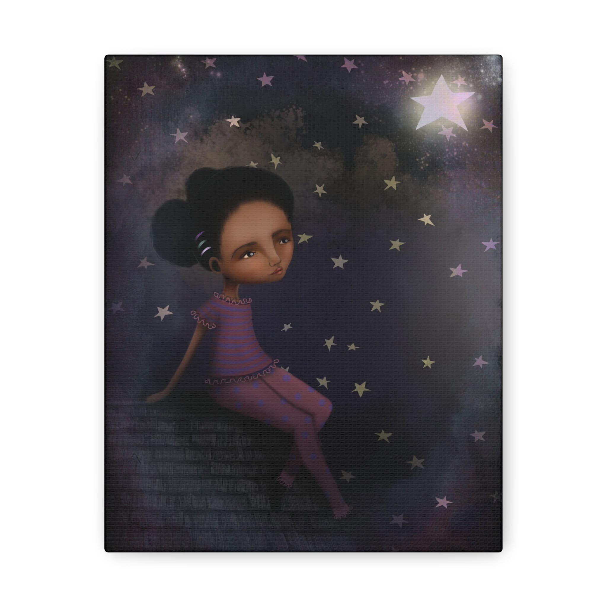 Star Light Star Bright · Canvas Print