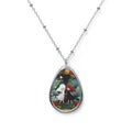 Snow White and Rose Red Oval · Necklace