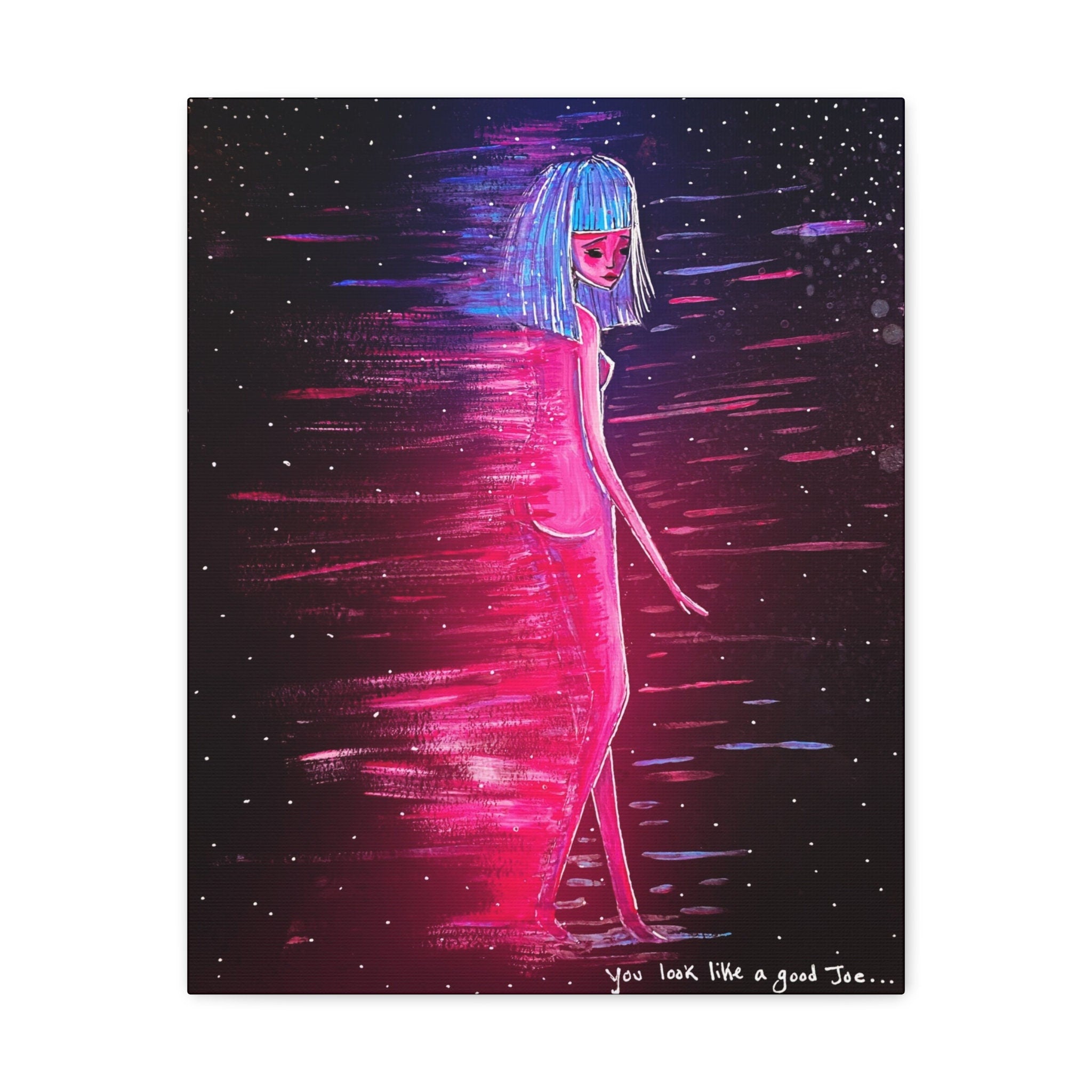You Look Like A Good Joe · Canvas Print