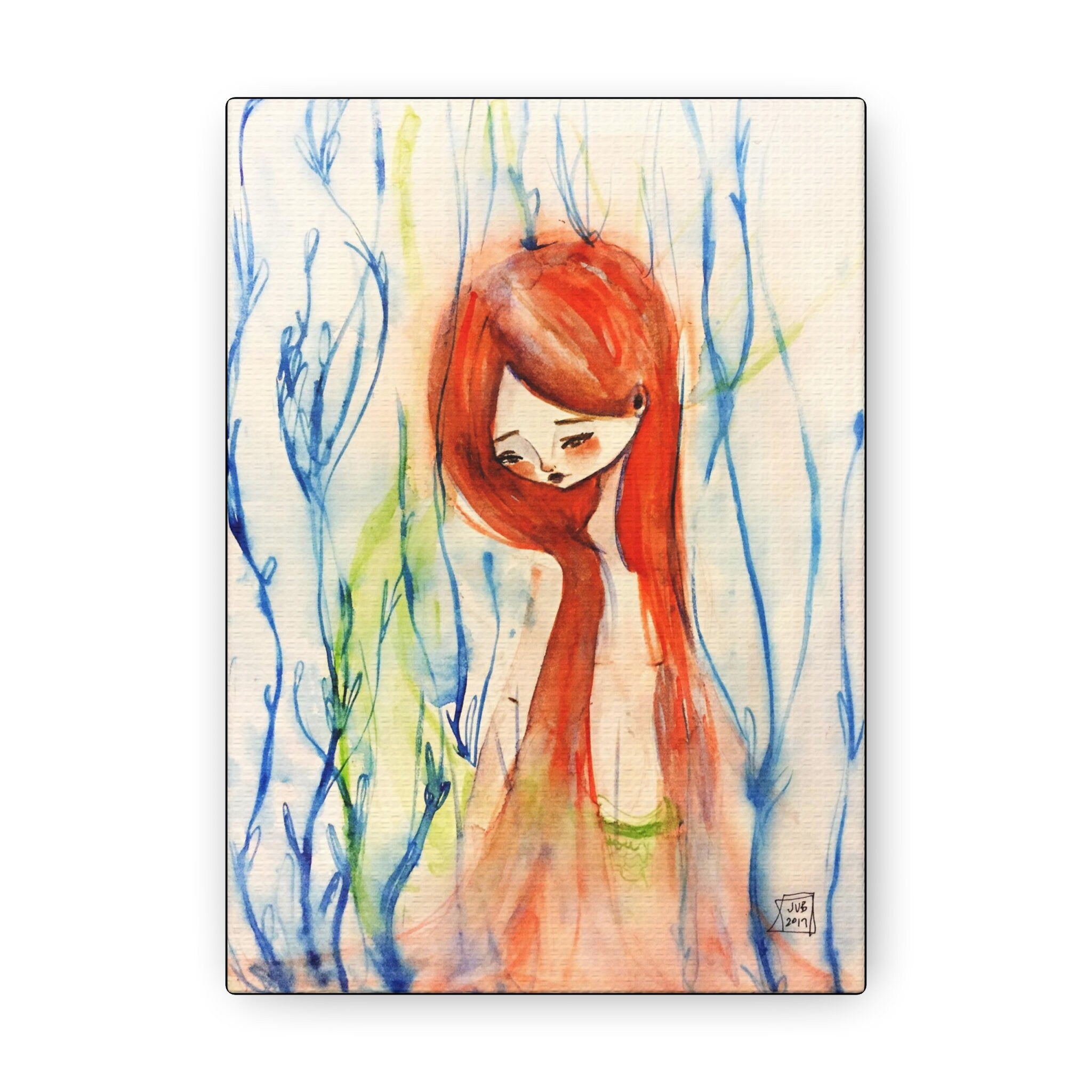 The Little Mermaid · Canvas Print