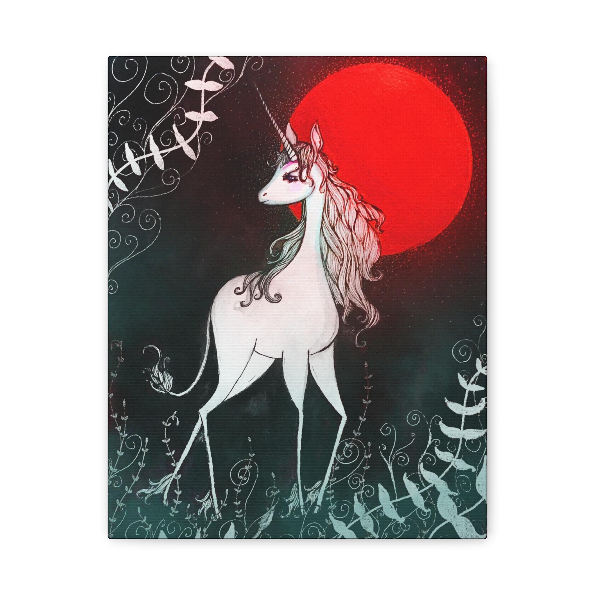 The Last Unicorn · Canvas Print