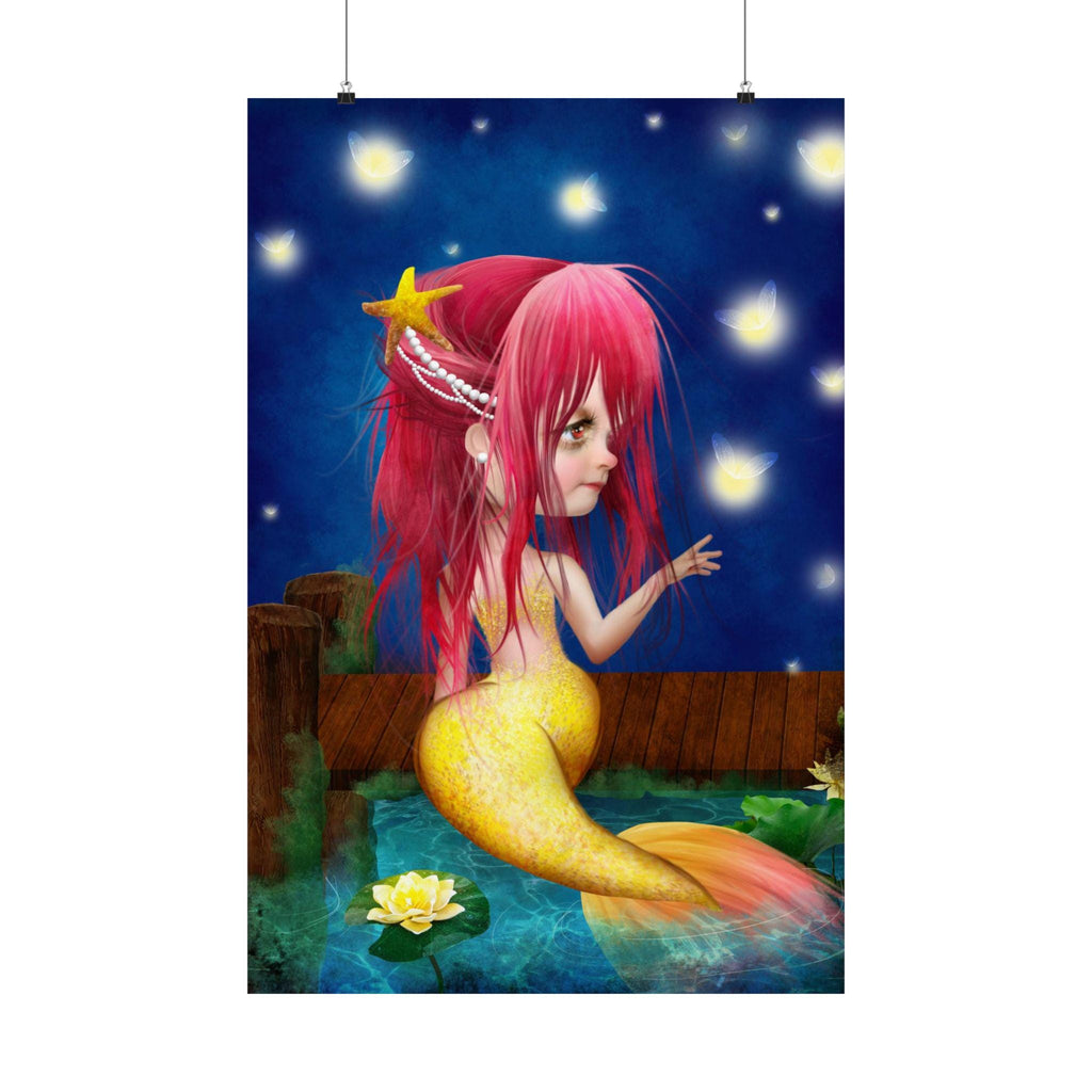 Midsummer Mermaid · Poster Print