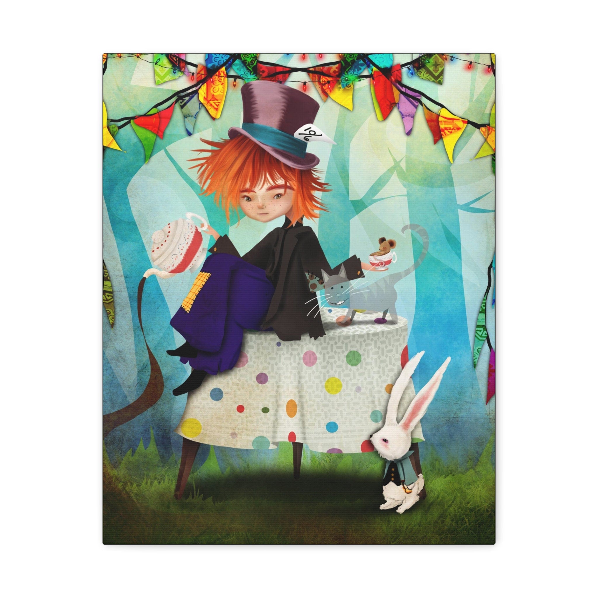 The Tea Party · Canvas Print