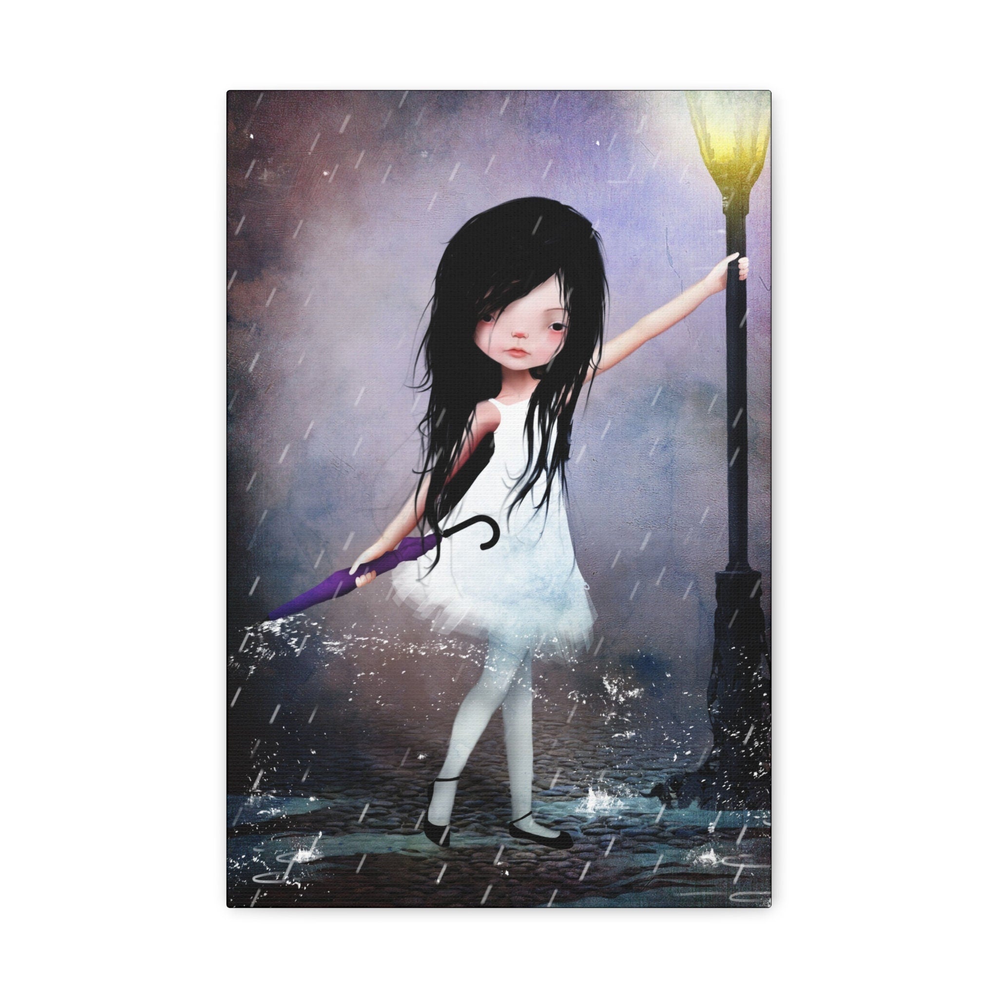 Singing in the Rain · Canvas Print