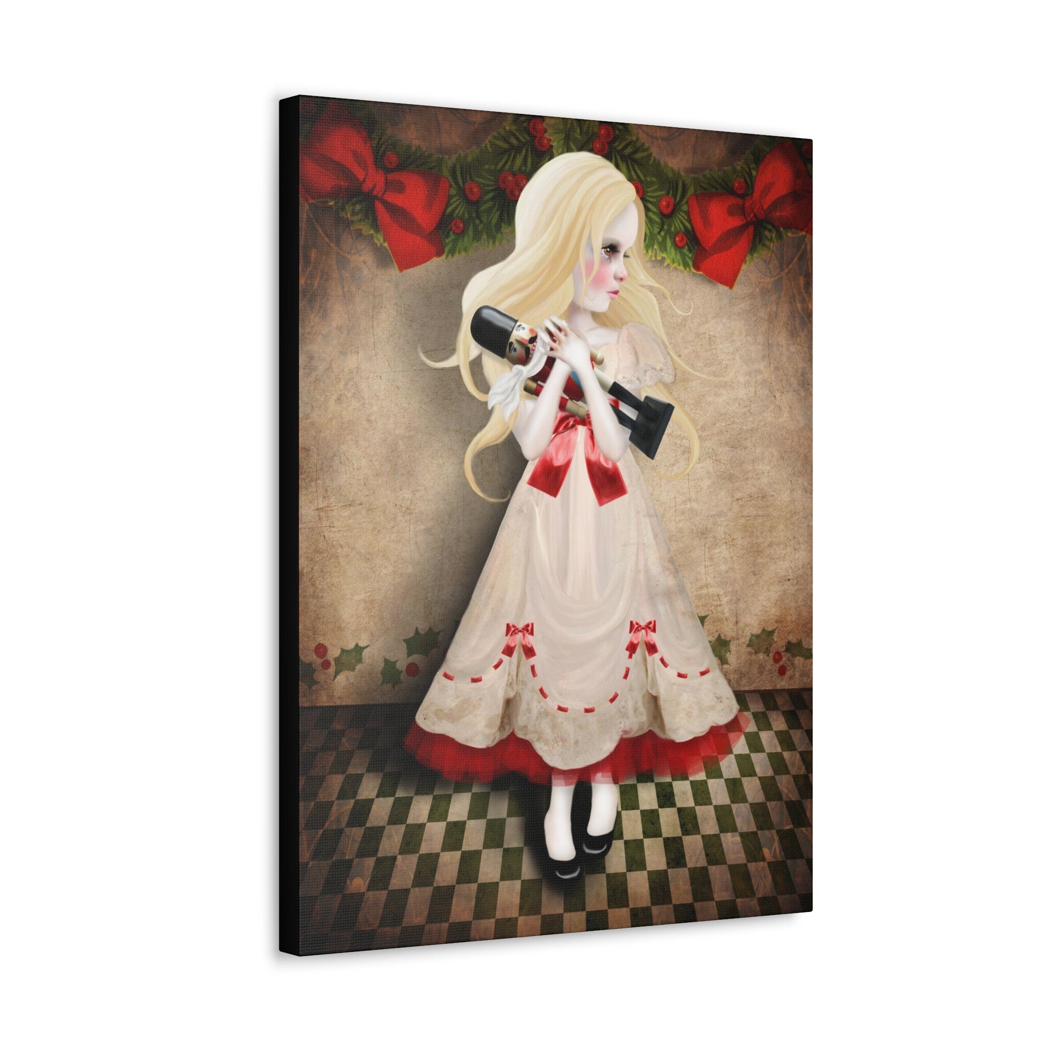 Clara / Marie and the Nutcracker · Canvas Print
