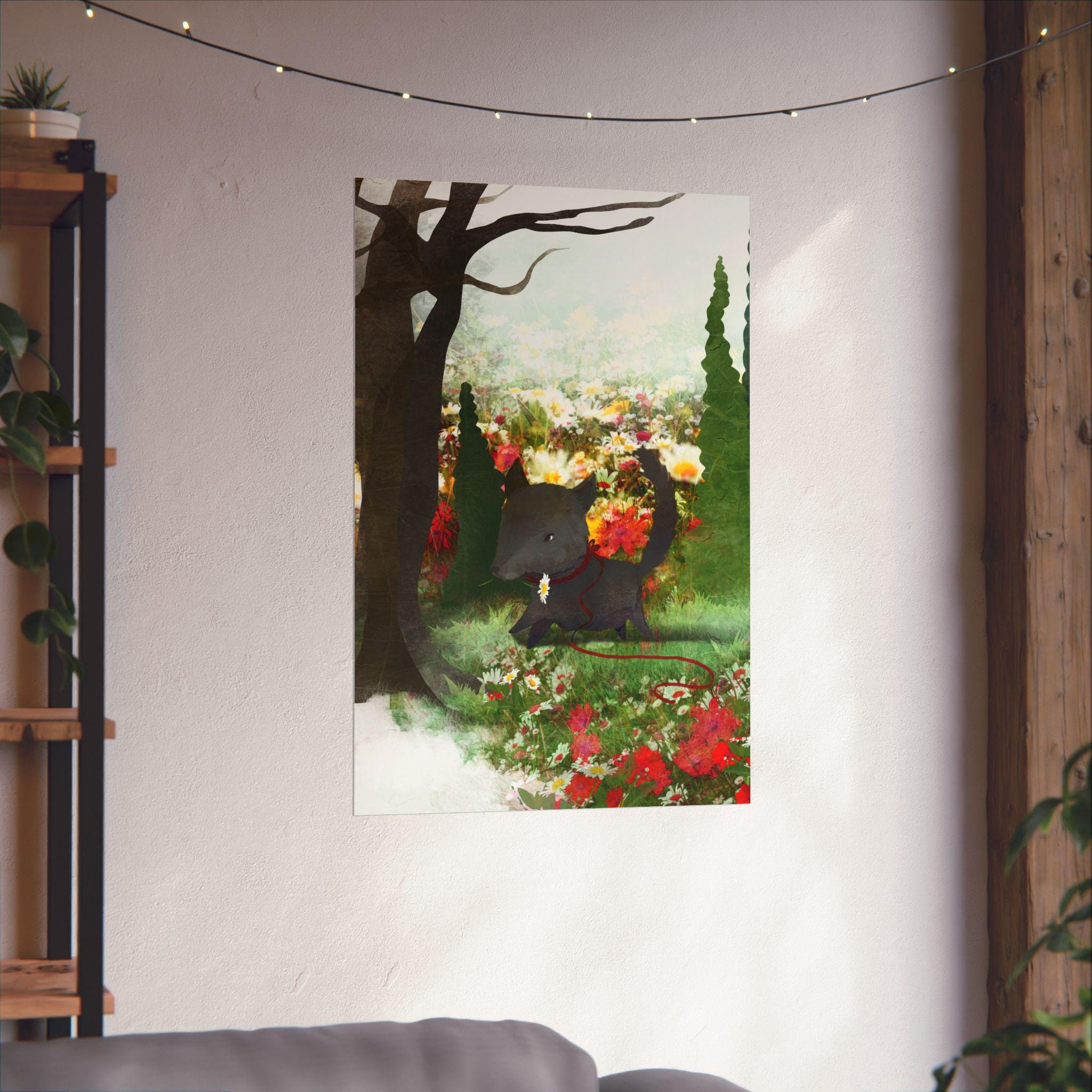 The Wolf · Poster Print