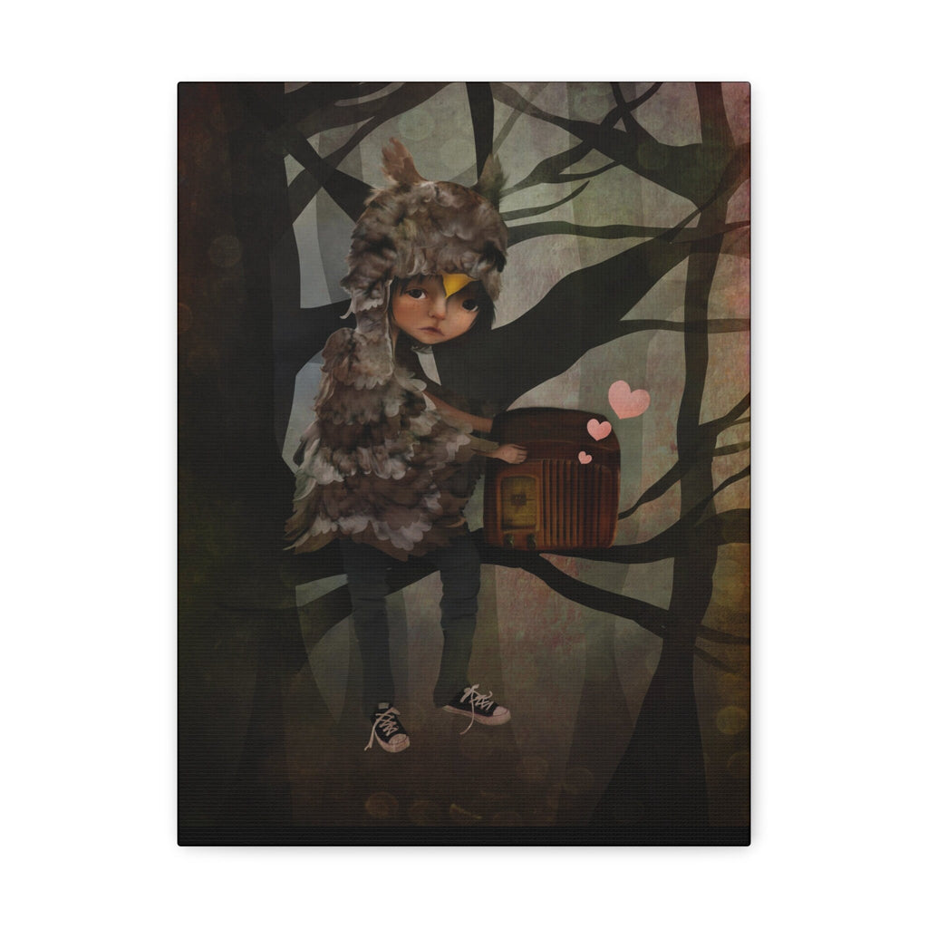 A Wise Old Owl · Canvas Print