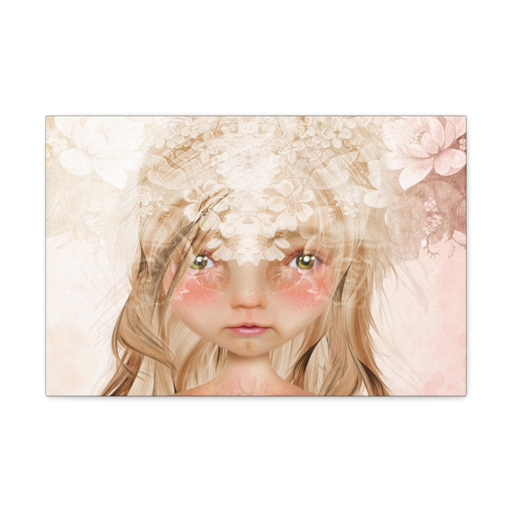 Jenna Portrait · Canvas Print