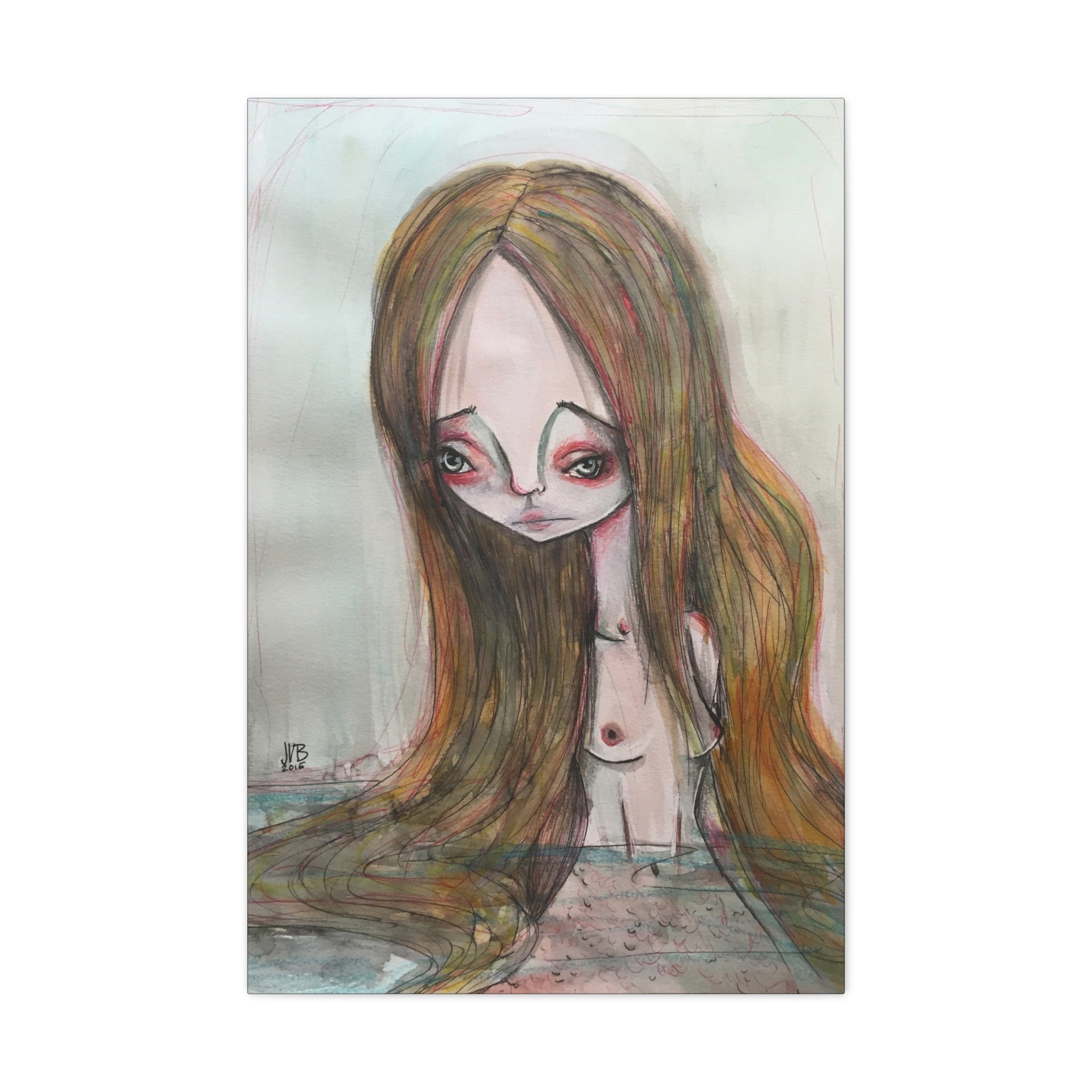 Mermaid · Canvas Print