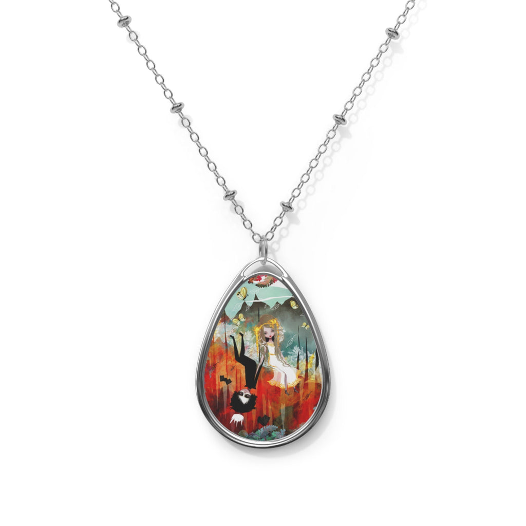 Hades and Persephone Oval · Necklace