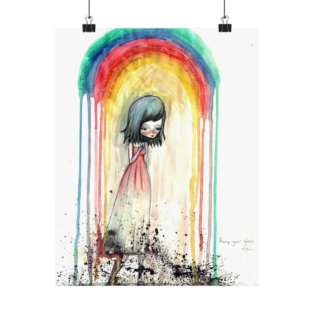 Babe Rainbow · Poster Print