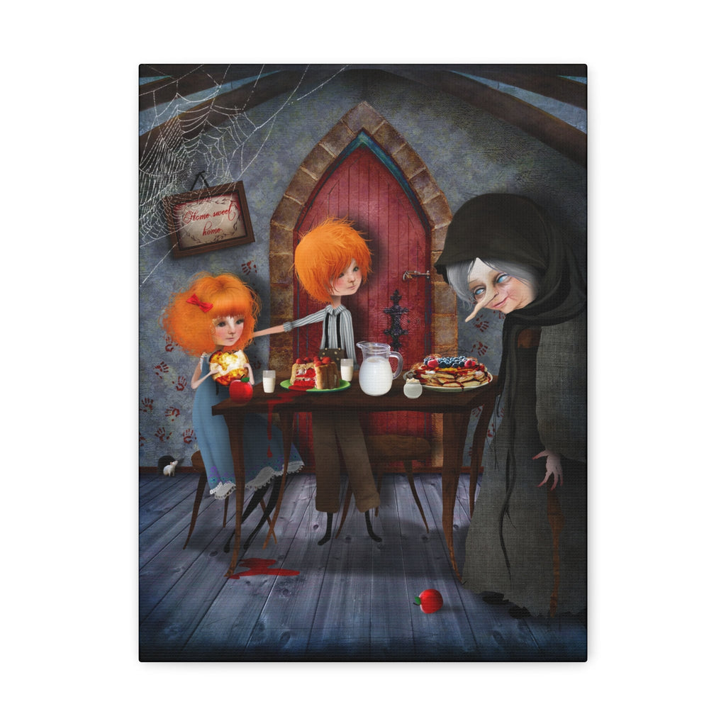 Hansel and Gretel · Canvas Print