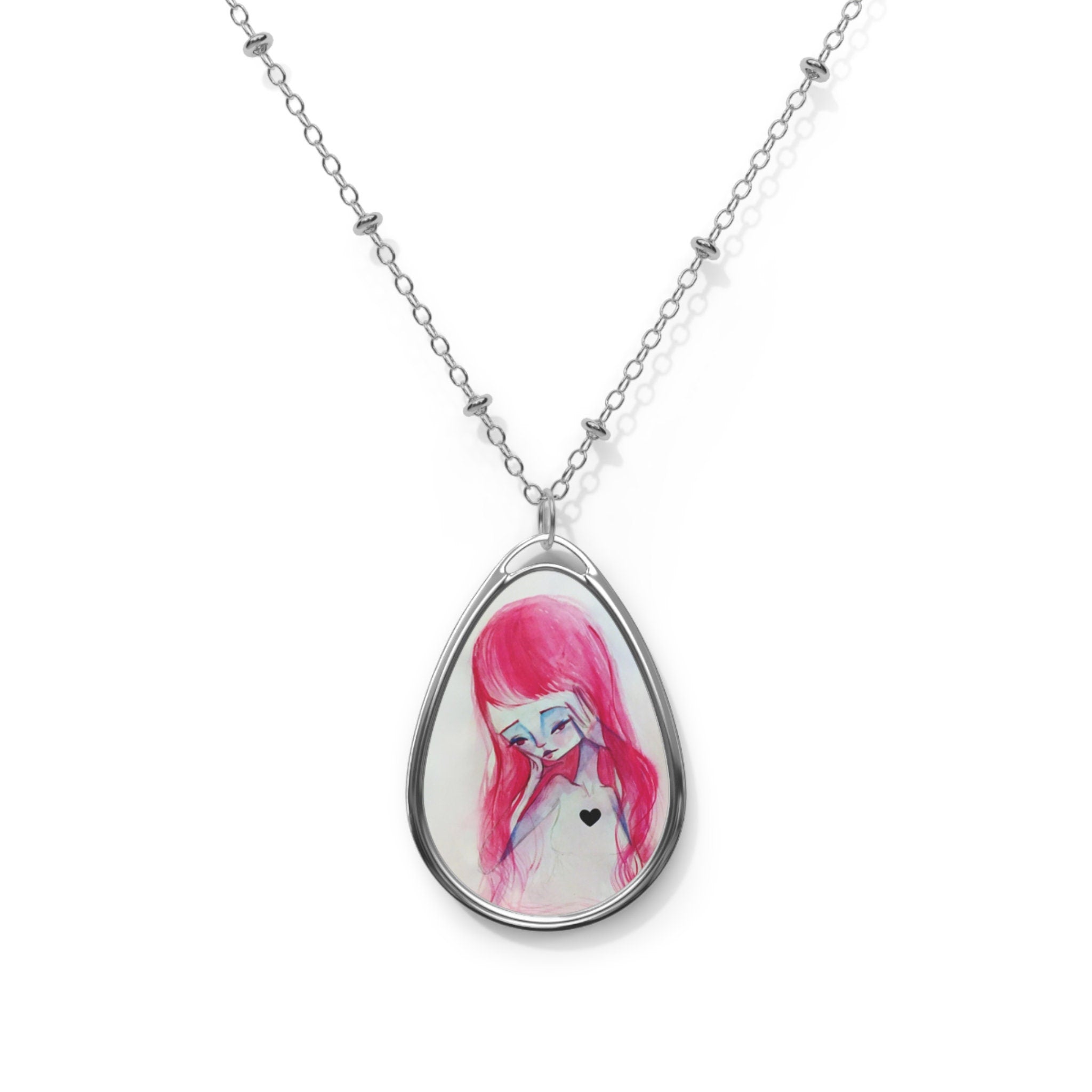 Girl Oval · Necklace
