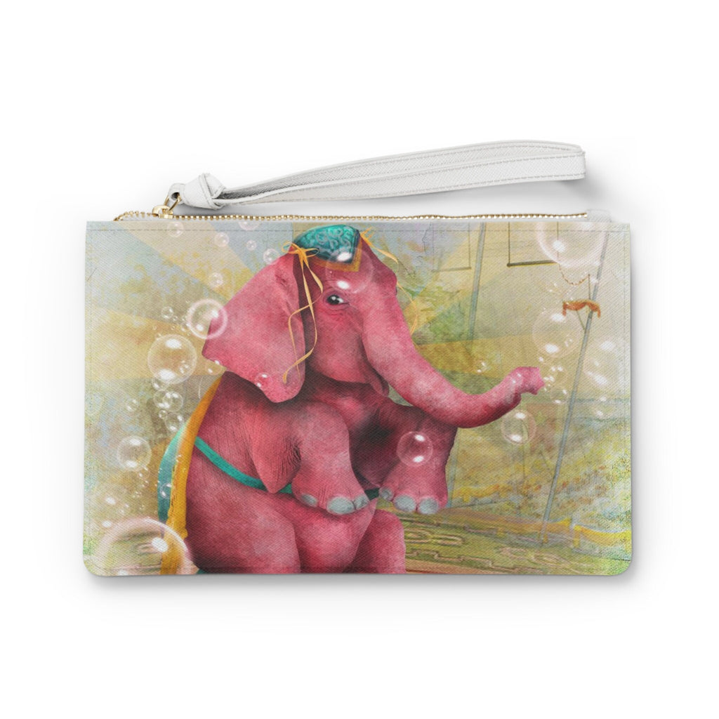 Beatriz the Pink Elephant · Clutch Bag