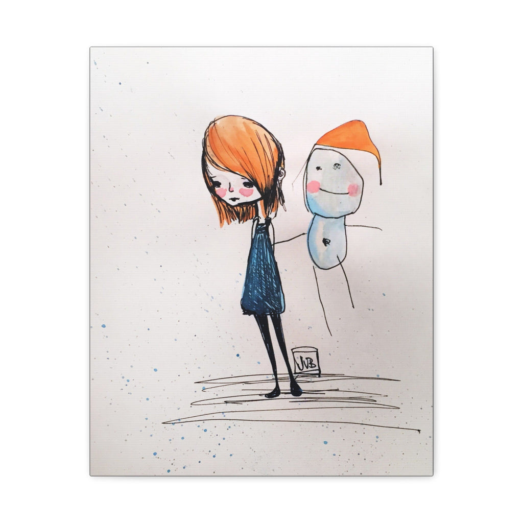 Mommy and Me · Canvas Print