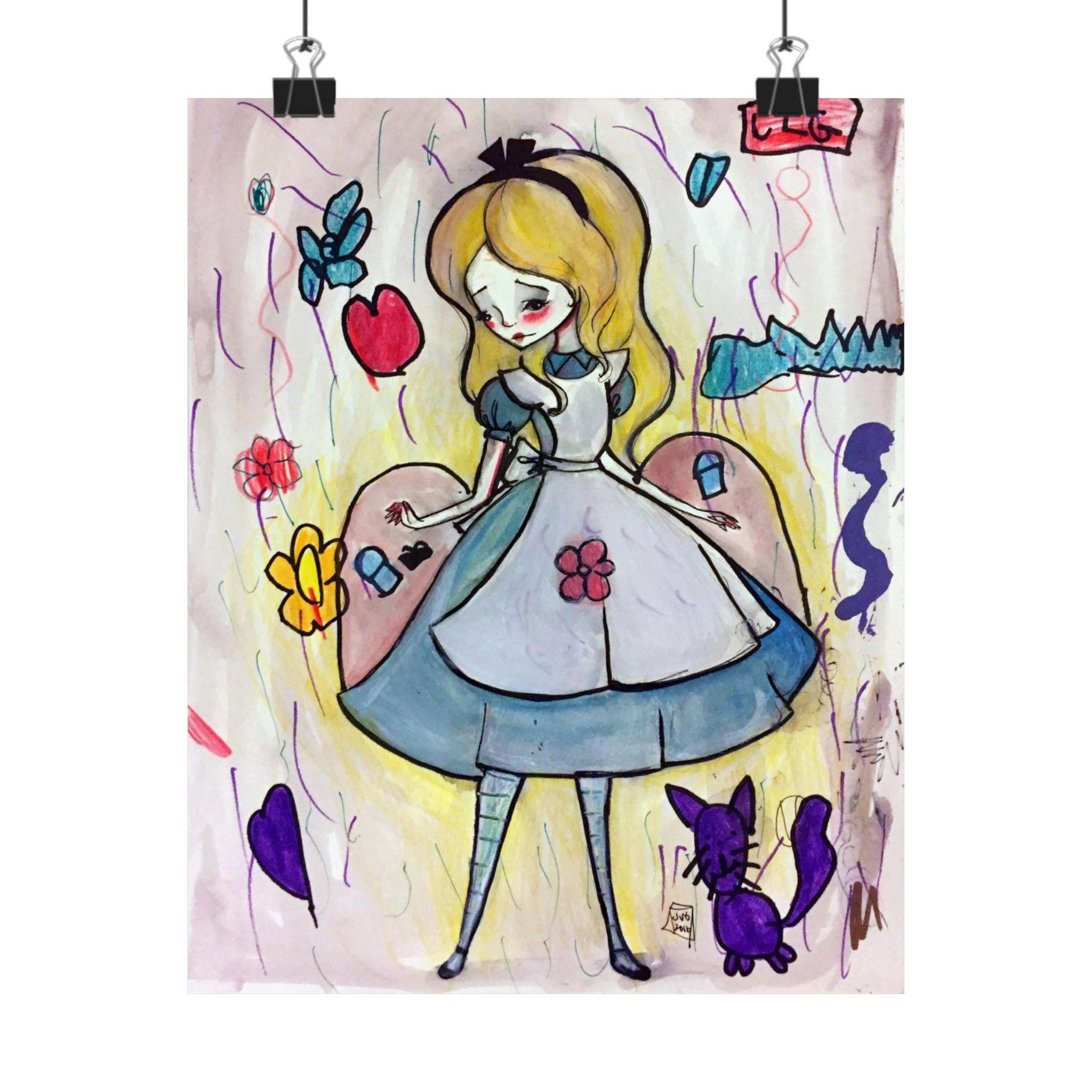 Alice Mommy and Me · Poster Print