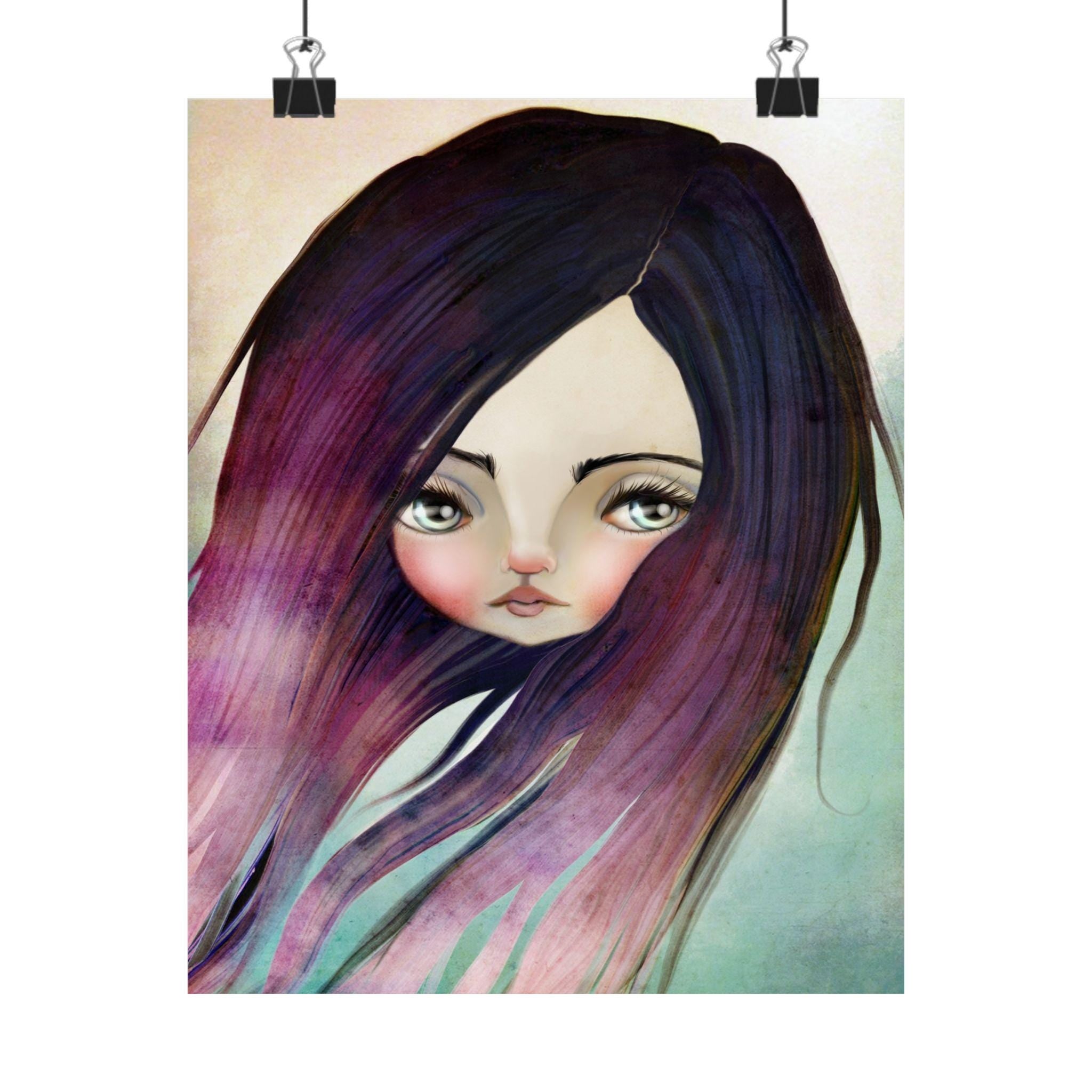 Violet · Poster Print