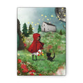 Little Red Riding Hood and the Wolf · Canvas Print