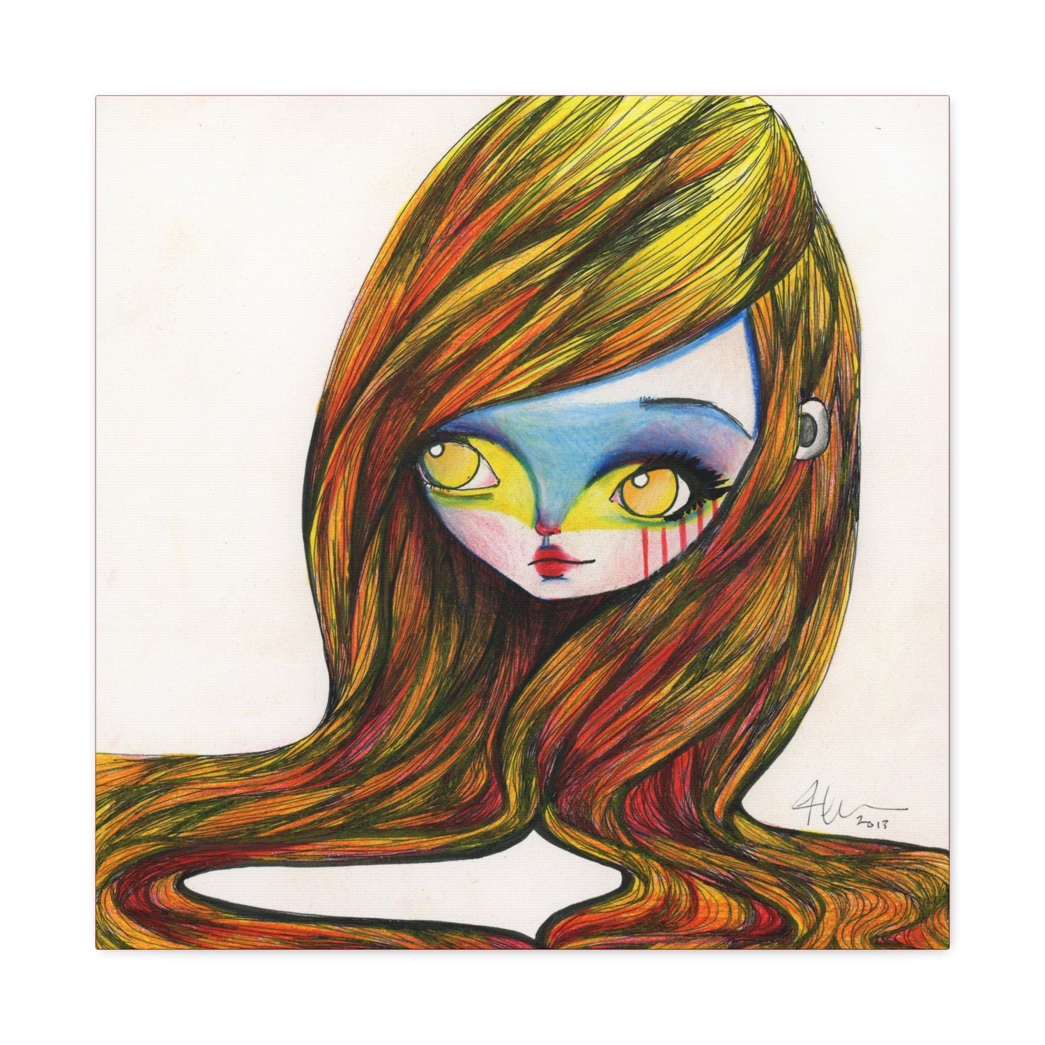 Girl 39 · Canvas Print