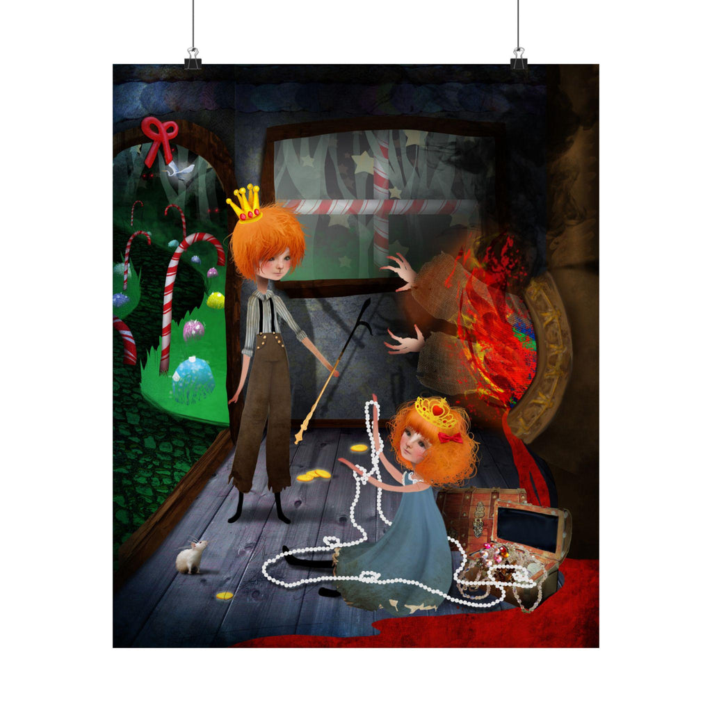 Hansel and Gretel Witches House · Poster Print
