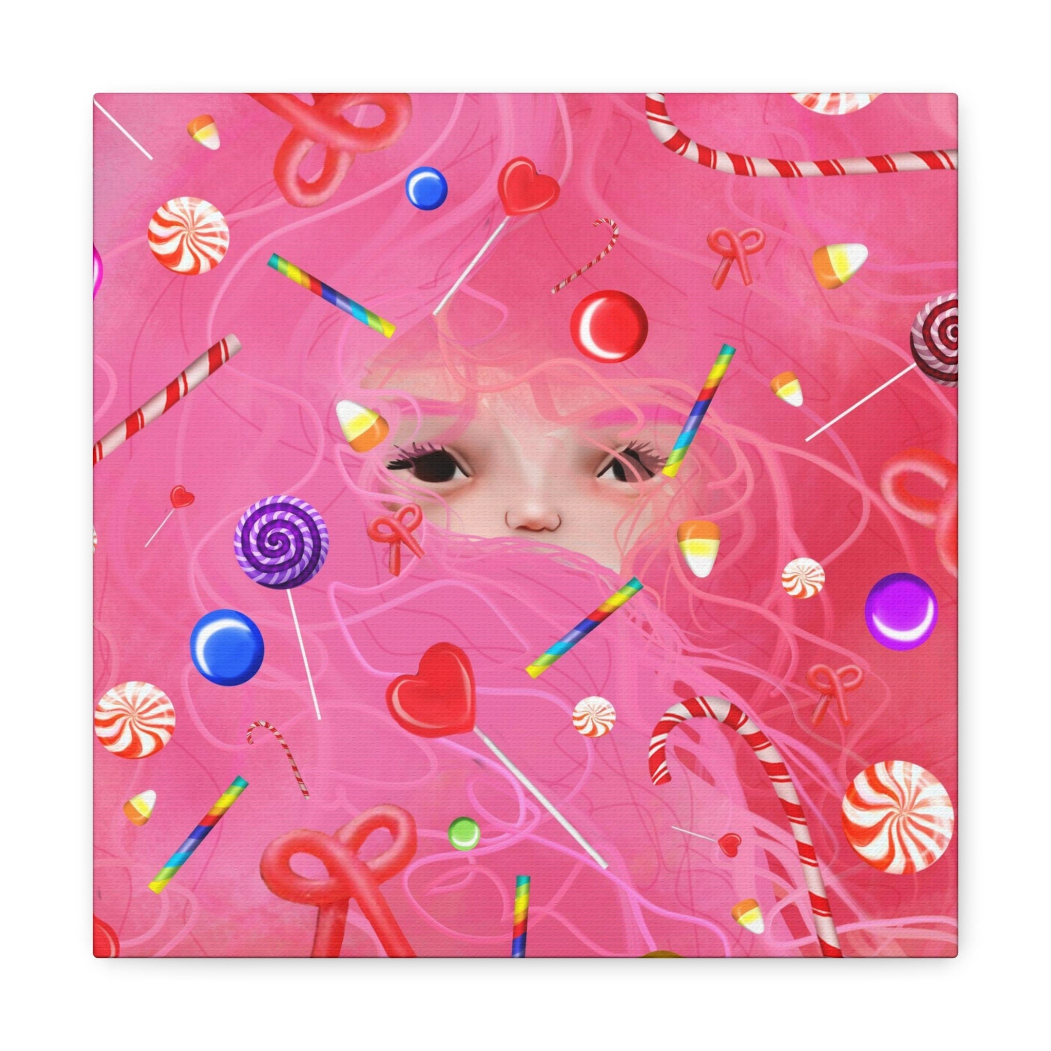 Hair · Canvas Print