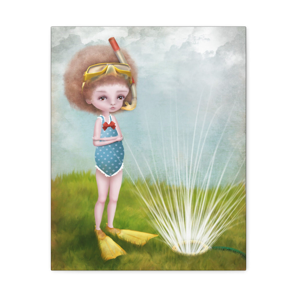 Soaked · Canvas Print