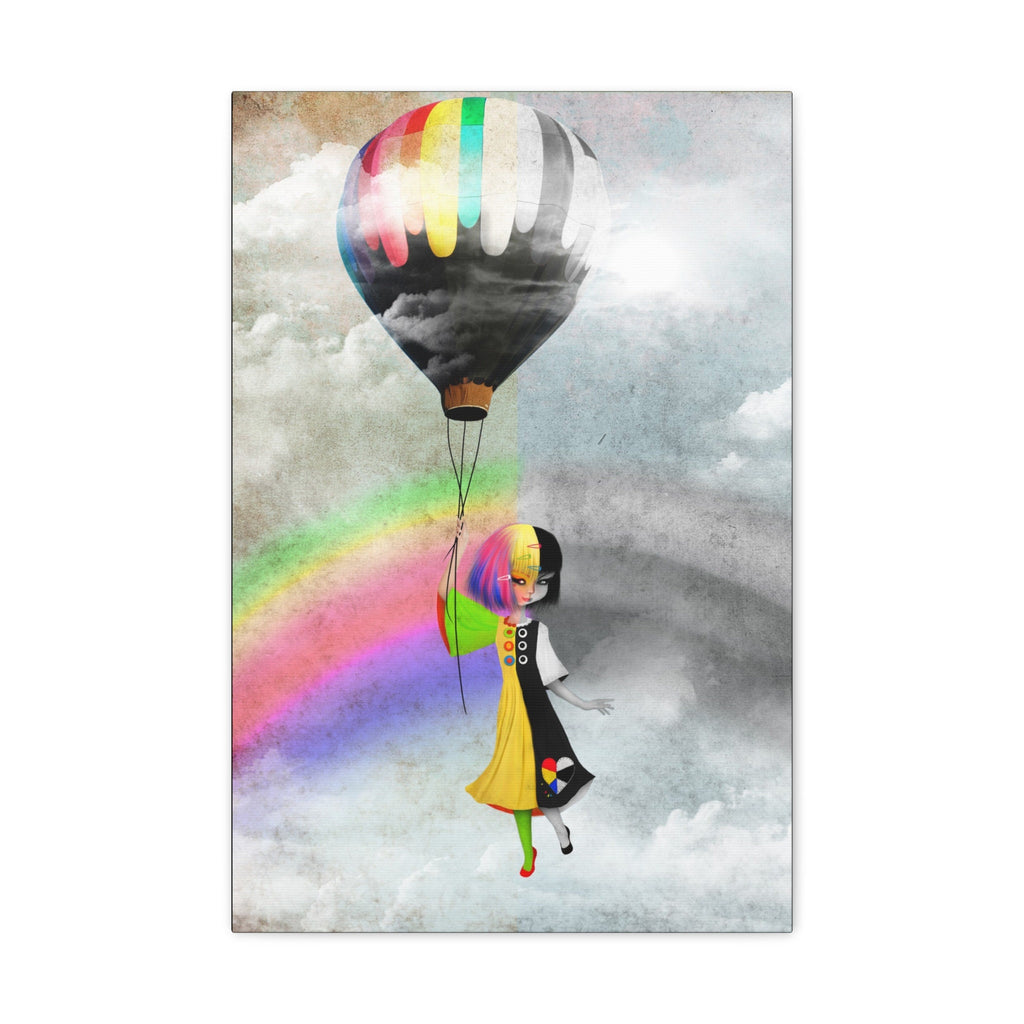Causing A Stir · Canvas Print