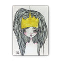 Crowned Princess · Canvas Print