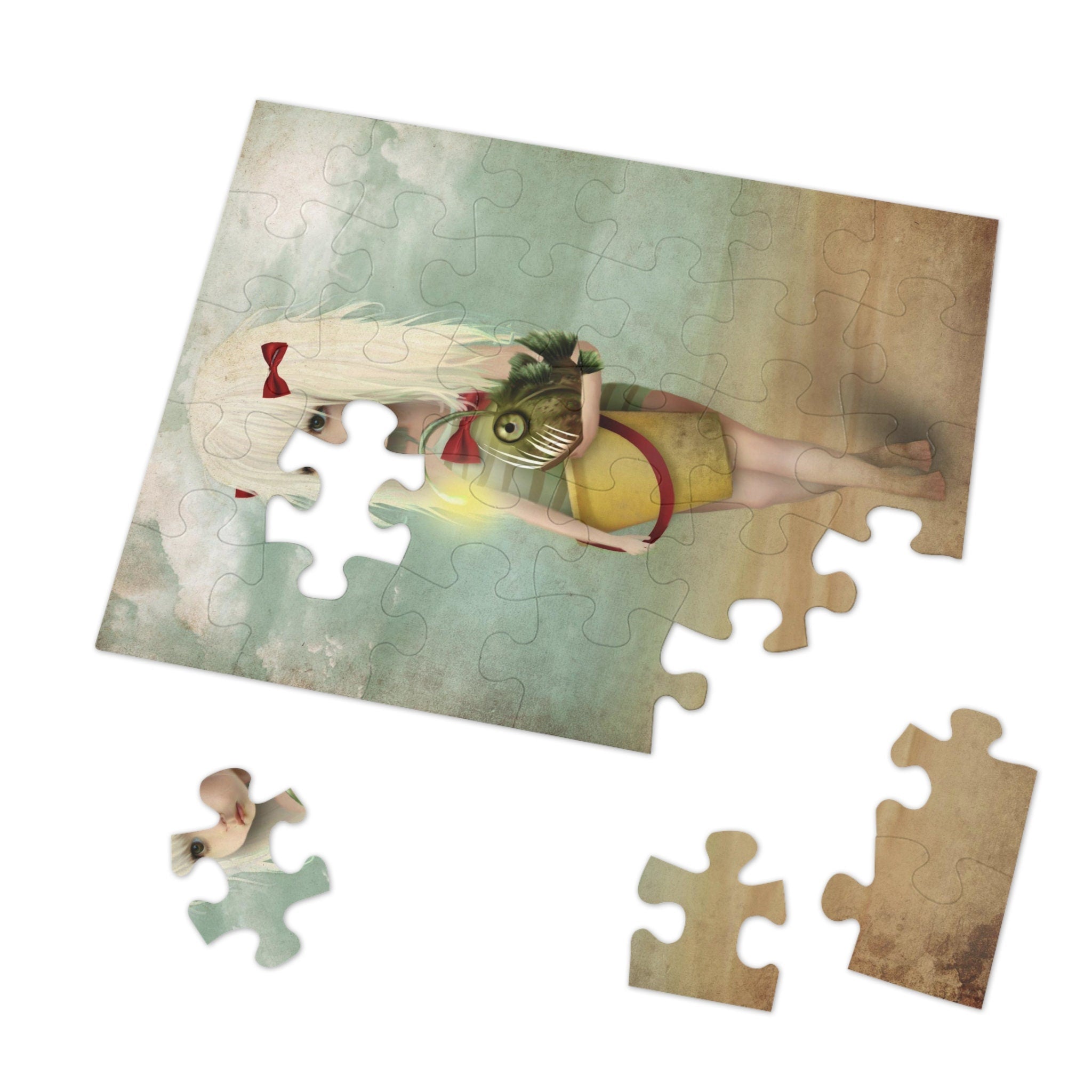 A Fishy Friend · Jigsaw Puzzle