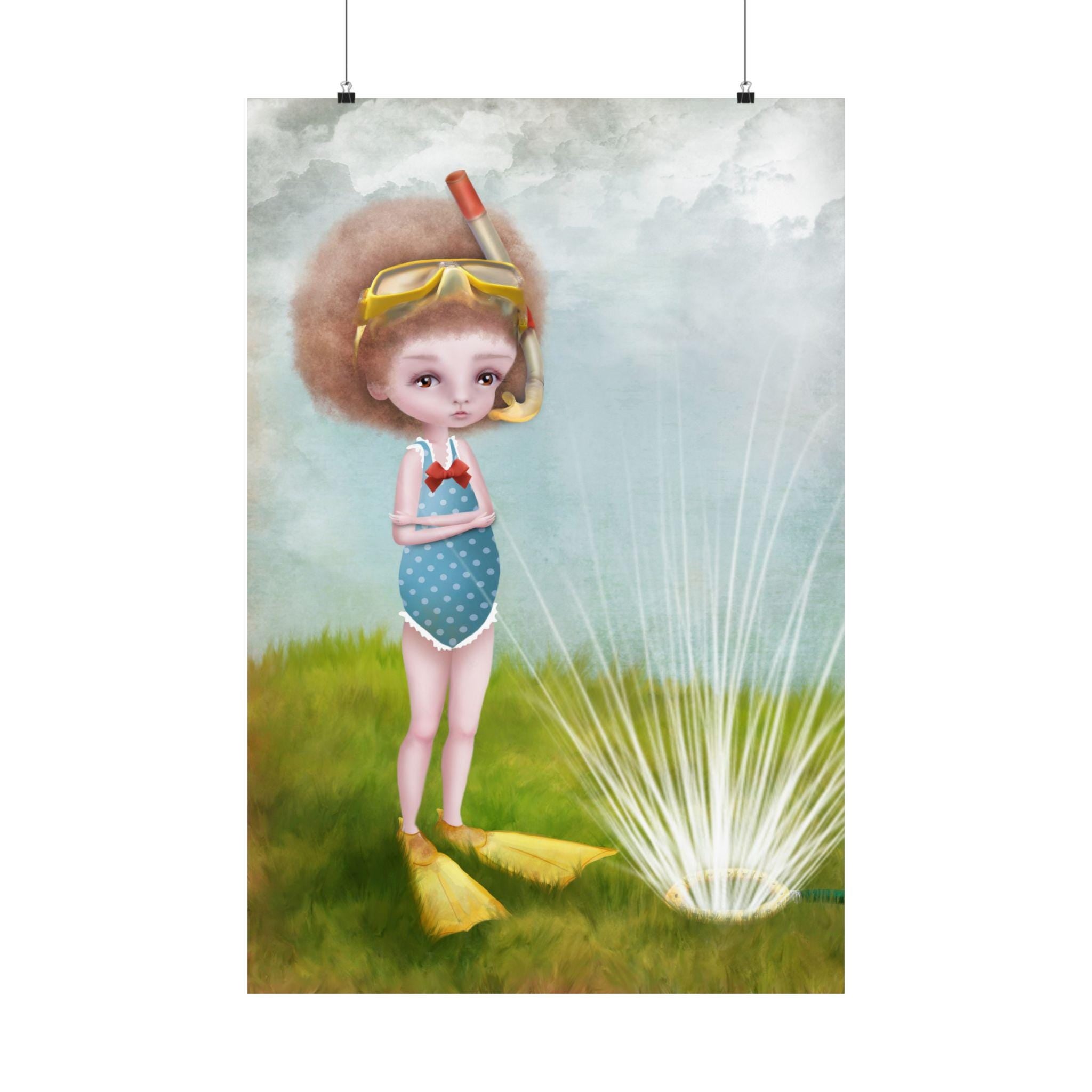Soaked · Poster Print